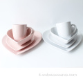 All&#39;ingrosso tavoli in porcellana a forma di cuore di stile personalizzato